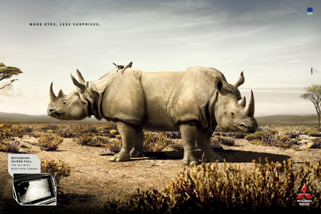 Pajero Rhino Advert