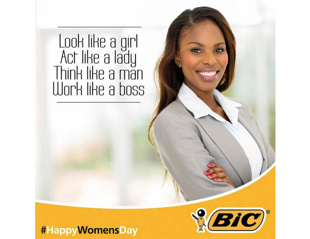 bic-campaign-on-womens-day